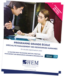 Management des Ressources Humaines (MRH) - HEM Business School - Grande Ecole, Ecole de Gestion et de Management au Maroc 